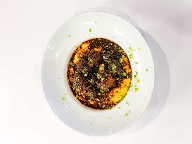 Oxtail & Grits.